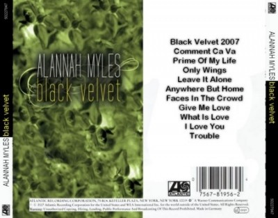 Alannah Myles - Black Velvet (2007) (Lossless)