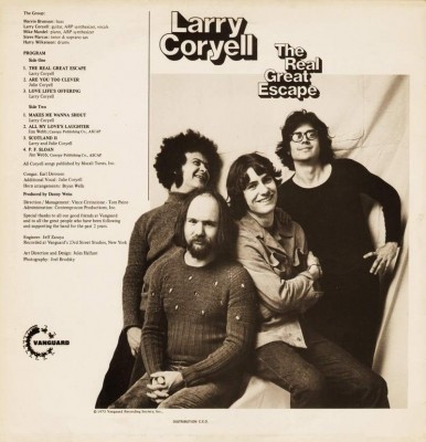 Larry Coryell - The Real Great Escape 1973