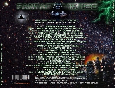 VA - FANTASY MIX 120 - Science Fiction 2014 (by SpaceAnthony)