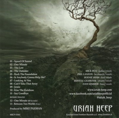 Uriah Heep - Outsider [Japanese Edition] (2014) (Lossless)