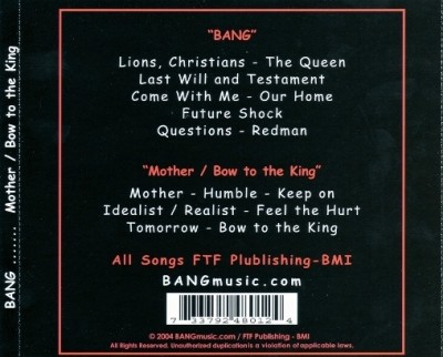 Bang - Bang / Mother & Bow to the King 1971-1972 (BMI 2004) Lossless+MP3