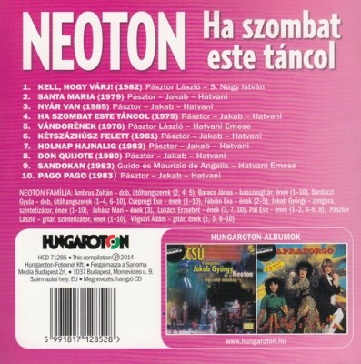 Neoton Fam&#237;lia - Ha Szombat Este T&#225;ncol [Compilation] (2014) (Lossless)