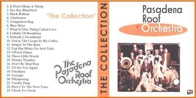 The Pasadena Roof Orchestra - The Collection 1989