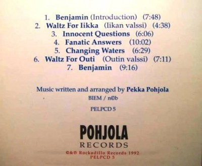 Pekka Pohjola - Changing Waters (1992) Lossless