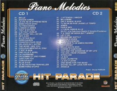 Bruce Parker - Hit Parade XX Century Piano Melodies (2CD) 2003 (Lossless + mp3)