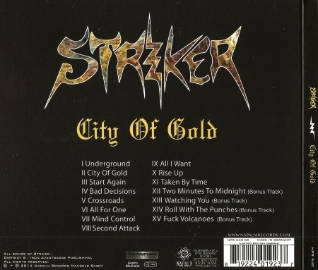 Striker - City Of Gold [Limited Edition] (2014) (Lossless)