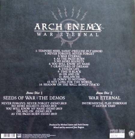Arch Enemy - War Eternal [3CD] (2014) (Lossless)