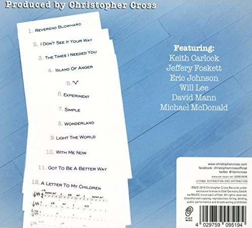 Christopher Cross - Secret Ladder (2014) (Lossless+mp3)