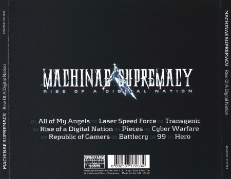 Machinae Supremacy - Rise Of A Digital Nation (2012) (Lossless)
