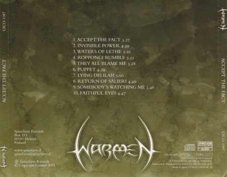 Warmen - Accept The Fact [Japanese Edition] (2005) (Lossless)