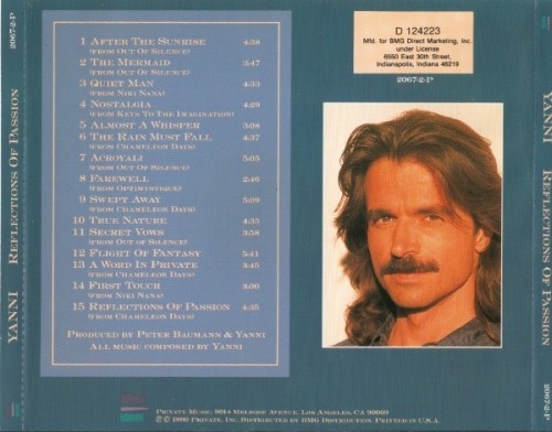 Yanni - Reflections Of Passion 1990 (Lossless + mp3)