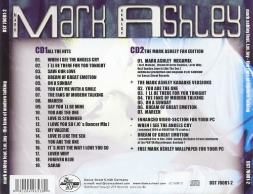 Mark Ashley Feat.T.M.-Joy - The Fans Of Modern Talking 2CD (2005) (Lossless)