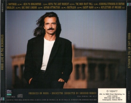 Yanni - Live At The Acropolis 1994 (Lossless + mp3)