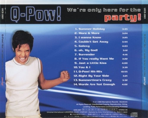 Q-Pow! - We're Only Here For The Party! (Japan Special Edition) 2000