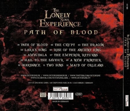 The Lonely Soul Experience - Path Of Blood (2014) (Lossless)  