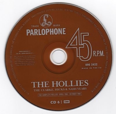 The Hollies - The Complete Hollies, April 1963 - October 1968 (6CD) 2011