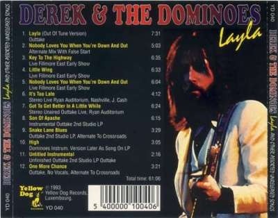 Derek & The Dominoes - Layla And Other Assorted Unreleased Songs 1993