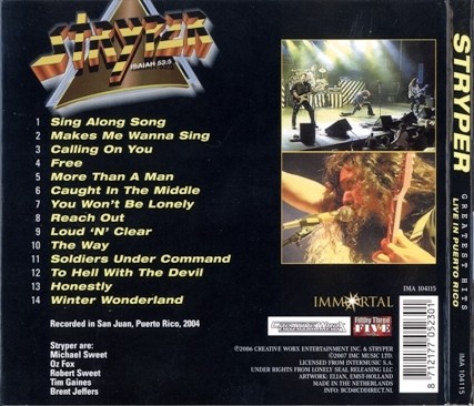 Stryper - Live In Puerto Rico (2004) Lossless