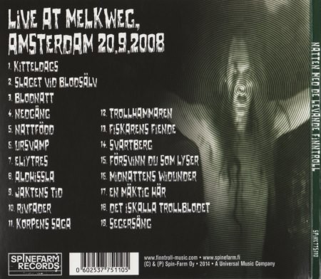 Finntroll - Natten Med De Levande Finntroll (2014) (Lossless)