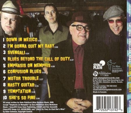 The Duke Robillard Band - Calling All Blues! (2014) (Lossless)