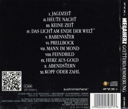 Megaherz - Gotterdammerung (2012) (Lossless)