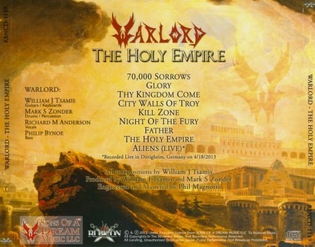 Warlord - The Holy Empire [Japanese Edition] (2013) (Lossless)