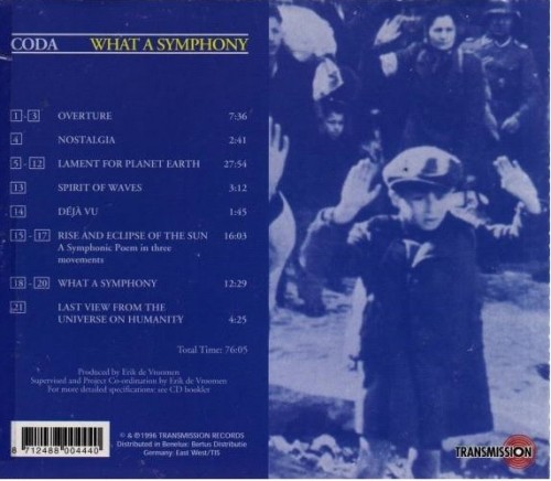 Coda – What A Symphony / Love Poem (EP) 1996