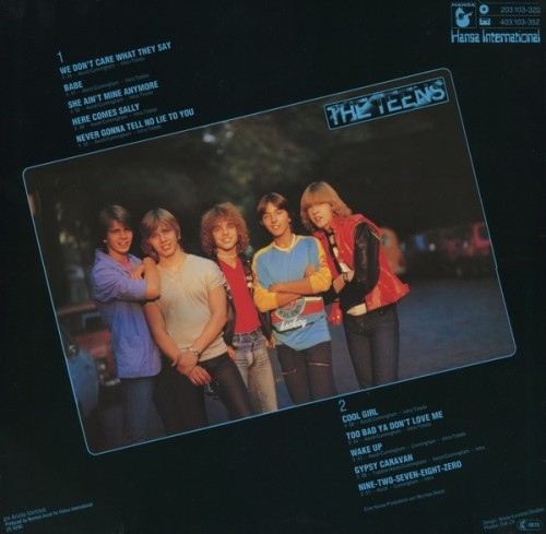 The Teens - Rock City Nights (Vinyl, LP, Album, 24Bit-192kHz) 1980 (Lossless)