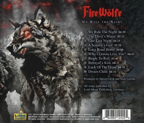 FireWolfe - We Rule The Night (2014)