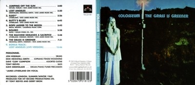 Colosseum - The Grass Is Greener 1969 [Remastered 2011]