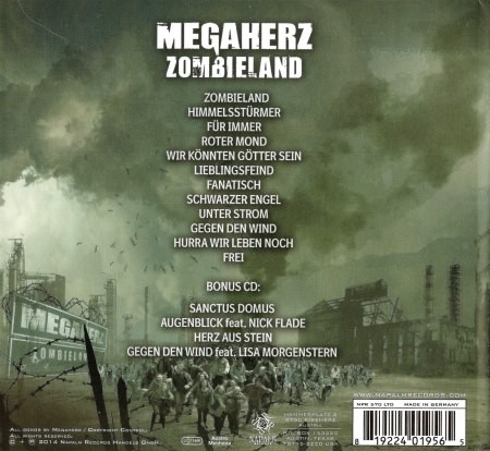 Megaherz - Zombieland (2D) [Limitd ditin] (2014) (Lossless)