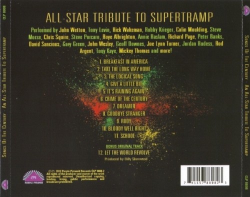 VA - An All-Star Tribute To Supertramp - Song Of The Century 2012 (lossless)