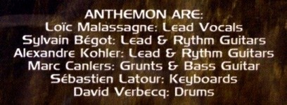 Anthemon - Dystopia 2004