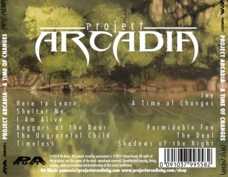 Project Arcadia - A Time Of Changes (2014) (Lossless)