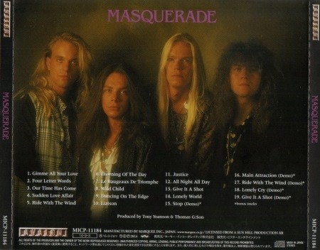 Masquerade - squrd [Japanese Edition] (1992) [2014] (Lossless)