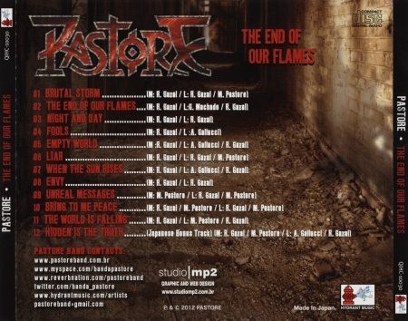 Pastore - The End Of Our Flames [Jaanese Edition] (2012) (Lossless)