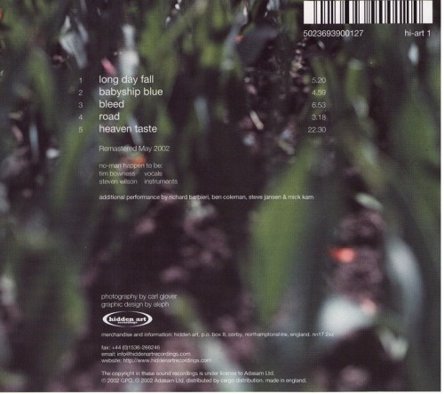 NO-MAN - Heaven taste 1994