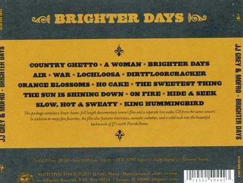 JJ Grey & Mofro - Brighter Days 2011