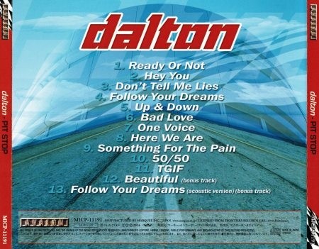 Dalton - Pit Stop [Japanese Edition] (2014) (Lossless)