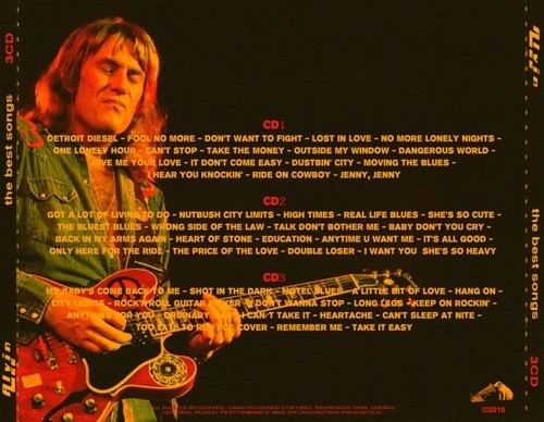 Alvin Lee - The Best Songs (3CD) 2010