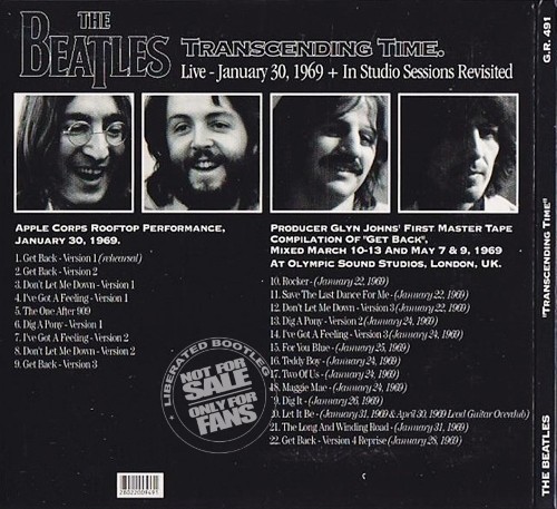 The Beatles - Transcending Time (1969) [Bootleg] [Lossless+Mp3]