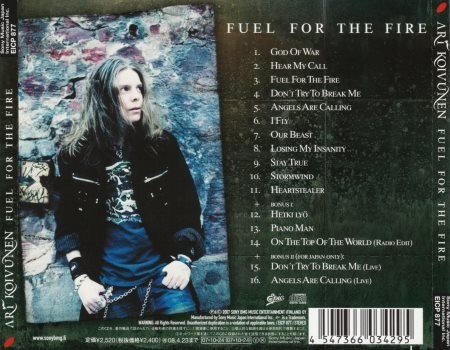 Ari Koivunen - Fuel For My Fire [Jnse dition] (2007) (Lossless)