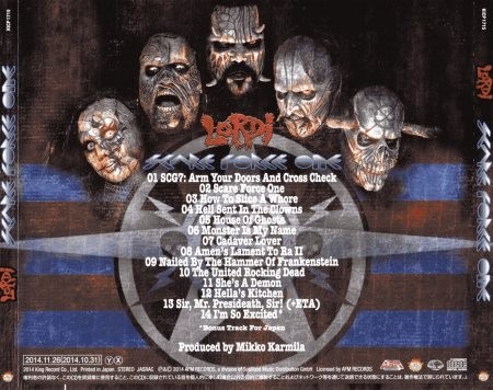 Lordi - Scare Force One [Jnes ditin] (2014) (Lossless)