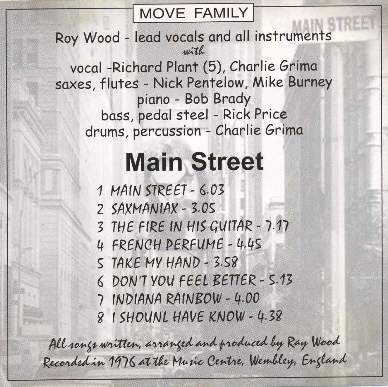 Roy Wood & Wizzard - Main Street (1976) [Reissue 2000] Lossless