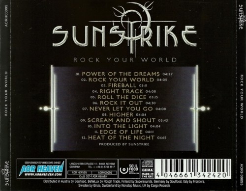 SunStrike - Rock Your World (2014) (Lossless)