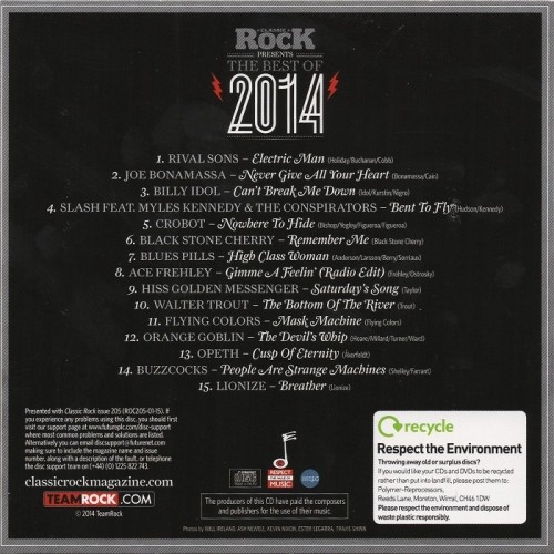 VA - Classic Rock presents The Best Of 2014 (2014) Lossless+Mp3