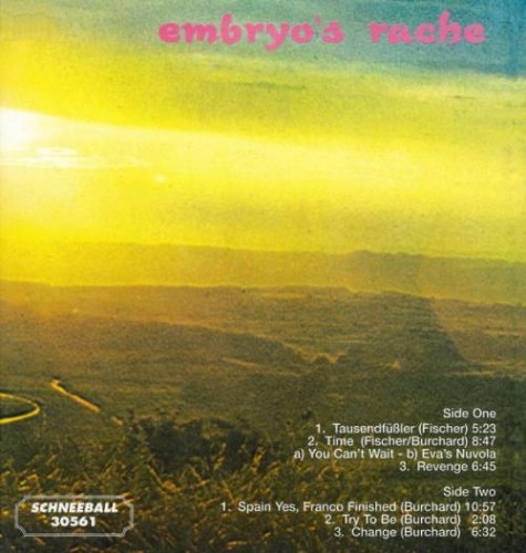 Embryo - Embryo's Rache 1971