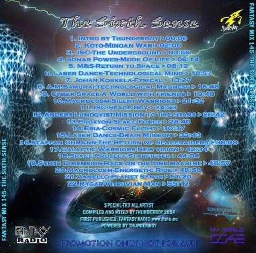 VA - FANTASY MIX 145 - The Sixth Sense 2014 (by Thunderboy)