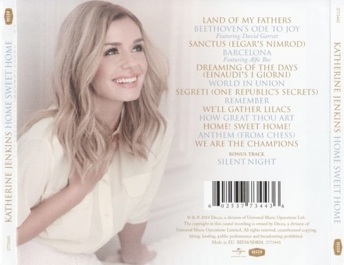 Katherine Jenkins - Home Sweet Home (2014) Lossless