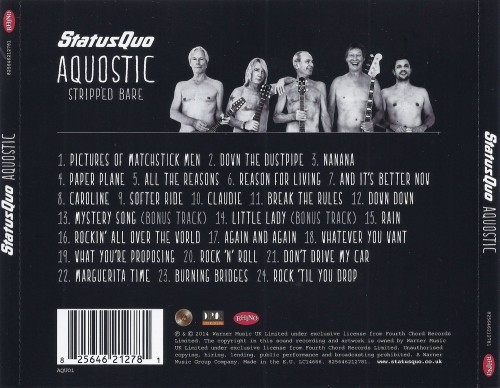 Status Quo - Aquostic (Stripped Bare) 2014 Lossless + Mp3